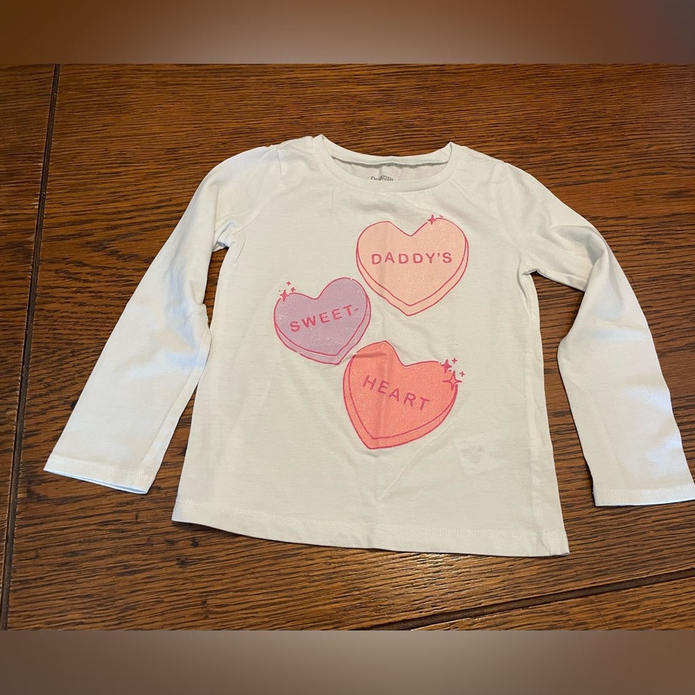 Sweetheart Long Sleeve Kids Shirt